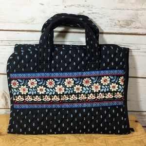 Vera Bradley Alpine Black Hanging Toiletry Bag